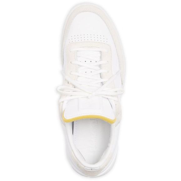 Reebok Mens VB Club C White Leather Casual and Fashion Sneakers Shoes NWT - Picture 3 of 3